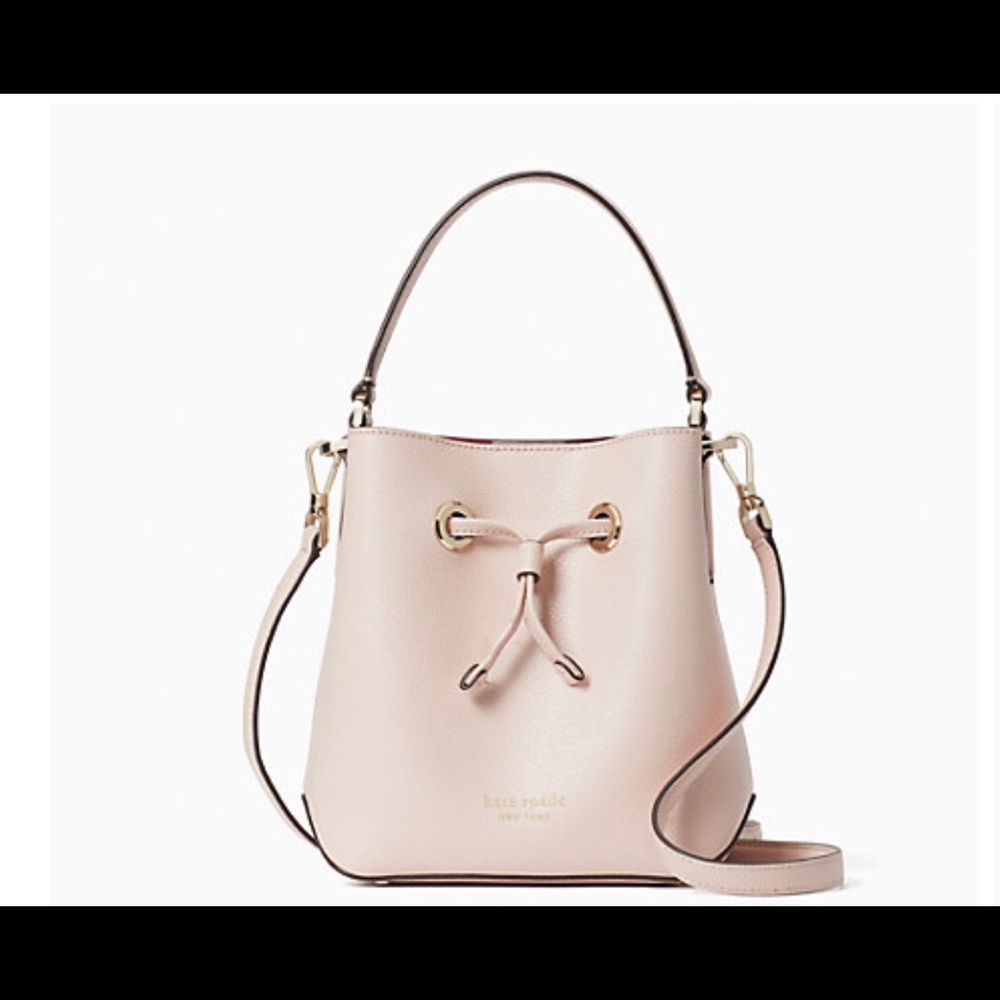 Kate spade Eva small bucket pale pink